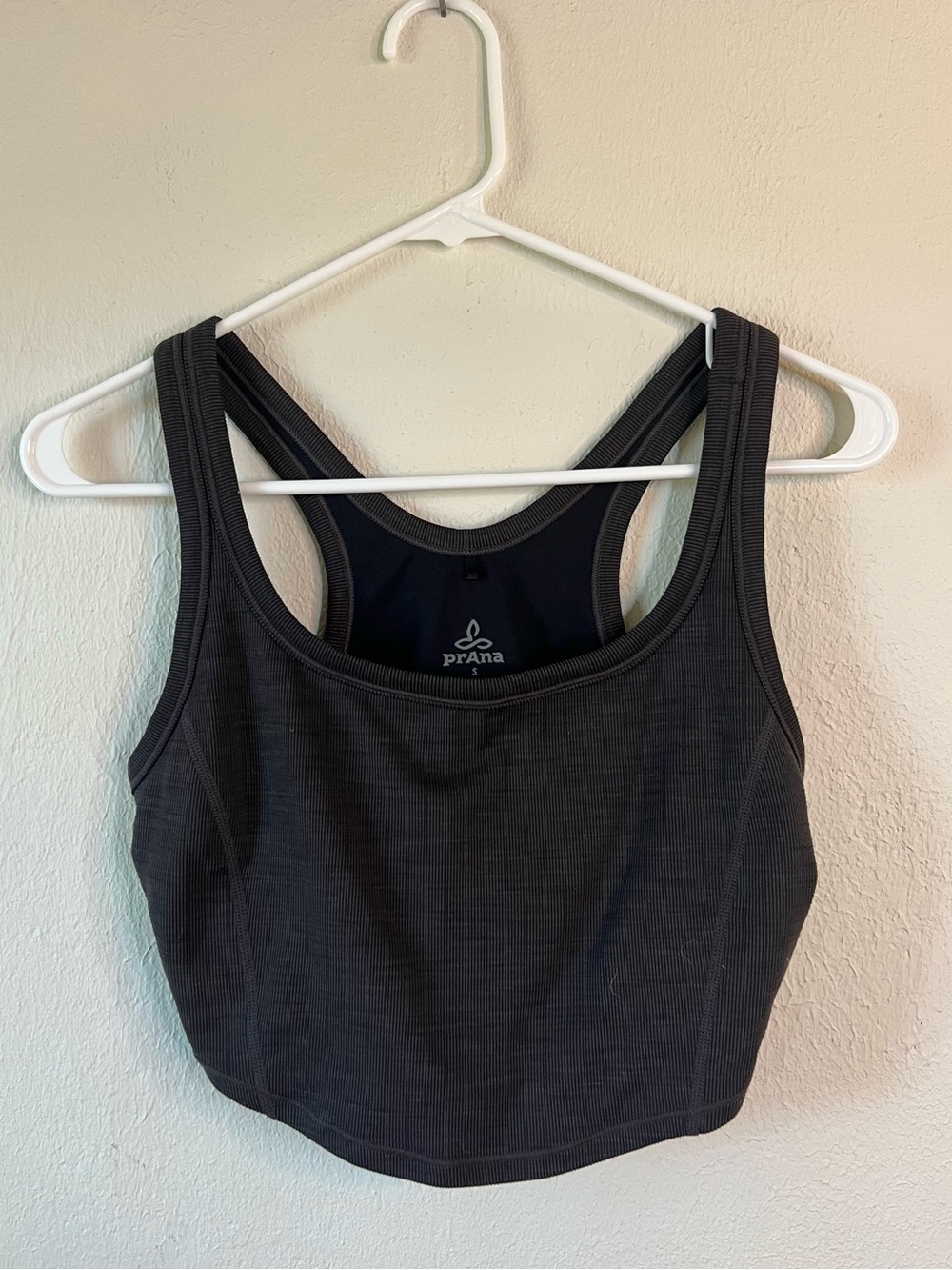 Prana Crop top w/ built in Bra